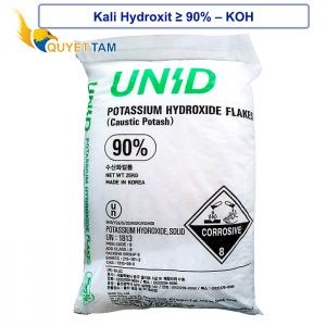 Kali Hydroxit 90% – KOH (25kg/bao Trung Quốc, Hàn Quốc, USA)